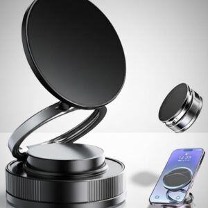 360° Magnetic Mobile Phone Holder for Car Dashboard & Desk